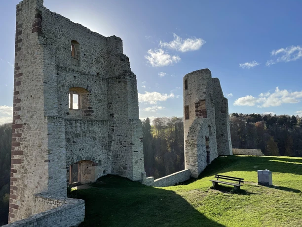 Reste der Burg Schönecken