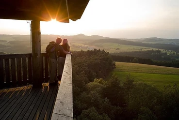 Ausblick vom Booser Eifelturm