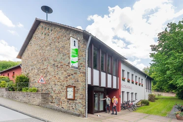Heilsteinhaus und Nationalpark Infopunkt Einruhr