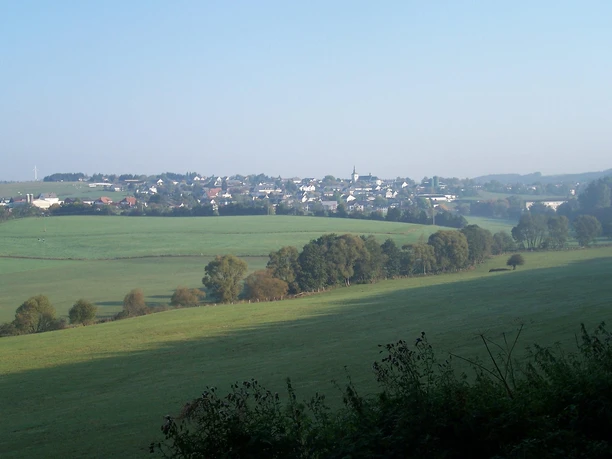 Blick auf Bleialf