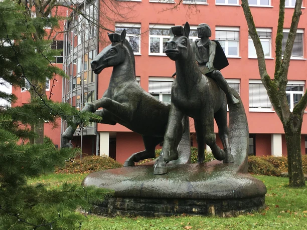 Treverer-Pferde in Bitburg Kreisverwaltung