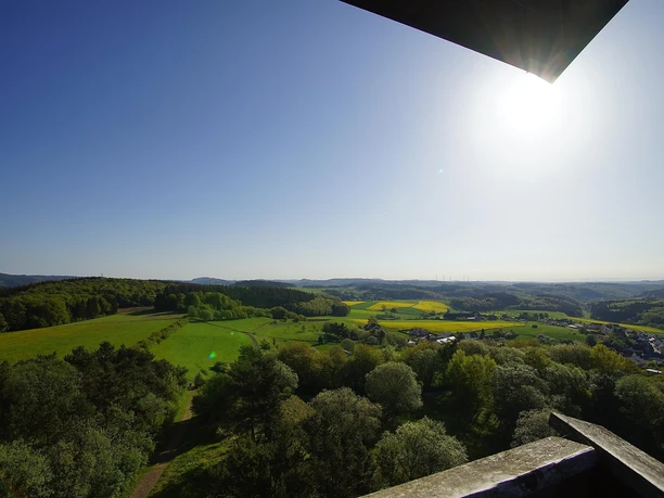 Ausblick vom Booser Eifelturm