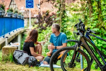 Scheibenhardt - Start oder Ziel der Tour an der französischen Grenze