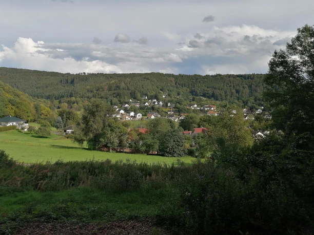 Aussicht von der XXL Bank auf Müsch