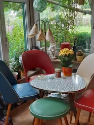 Wohnzimmer 50er