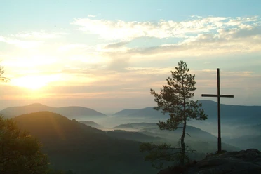 Sonnenaufgang Rötzenfelsen