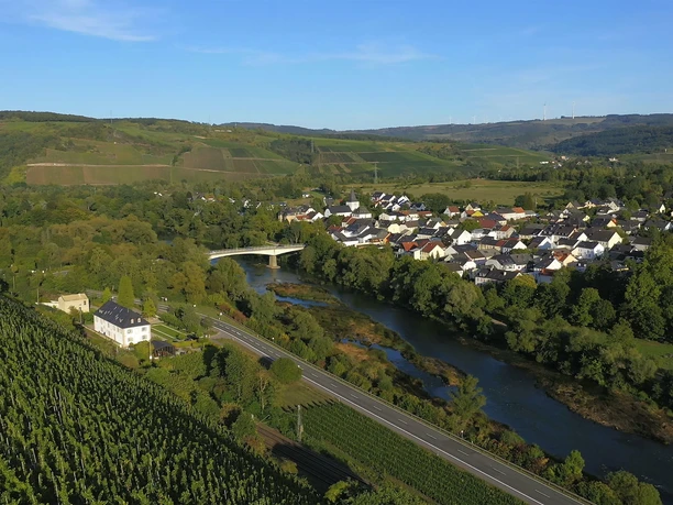 Blick auf Kanzem