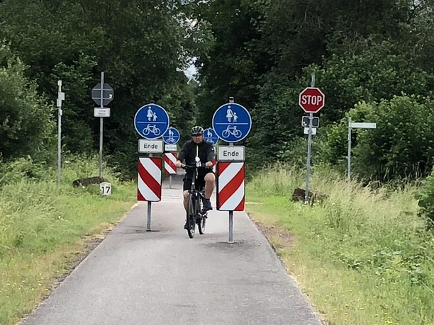 Radfahren auf dem Maare Mosel Radweg