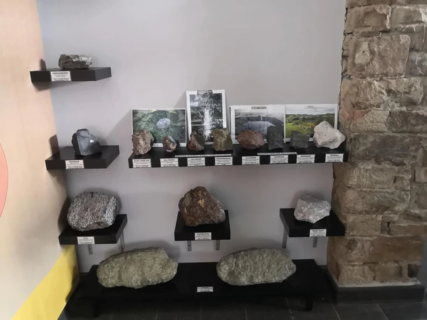 Sammlung im Vulkanmuseum