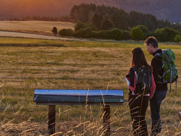 Panoramatafel, Eifel-Hunsrück-Blick, Naurath