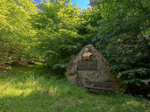 Fritz-Claus-Denkmal bei Leimen/Pfalz