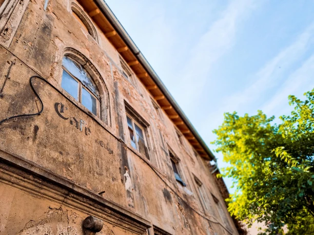 Fassade des Hauses am Maulbeerbaum