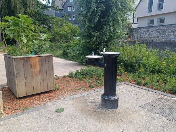 Trinkbrunnen in der Colchester-Anlage 2 Trinkbrunnen in der Colchester-Anlage 2