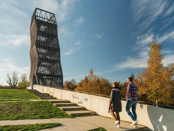 Aufgang zum Aussichtsturm
