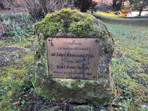 Tafel im Golsenpark