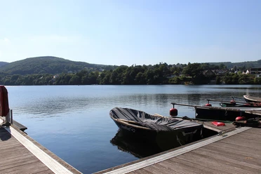 Bootsanleger am Staubecken