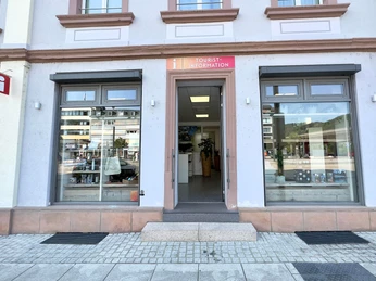 Eingang Tourist-Information Marburg