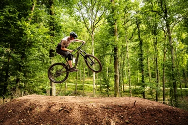 Mountainbike-Singletrail