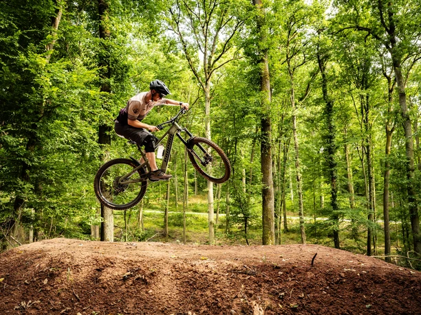 Mountainbike-Singletrail