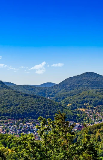 Blick vom Krappenfelsen