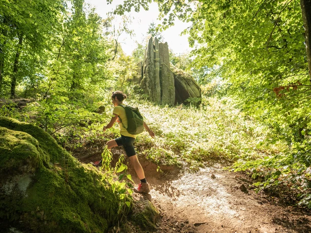 Faszinierende Felsen am Winschertfelsen