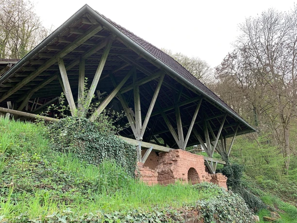 Blick auf die römische Villa Wittlich