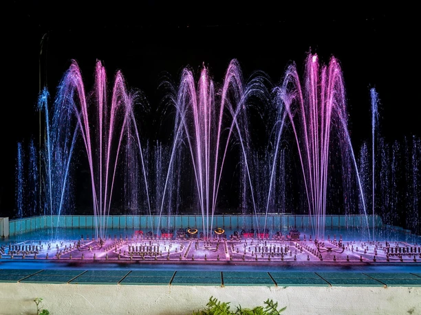 Wasserspielorgel im Forstahus Kasselburg