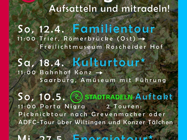 Fahrrad-Frühling: Kulturtour