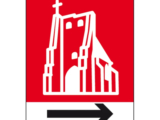 Wegweiser Rot