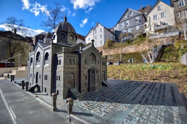 Alte Synagoge in Miniatur