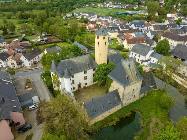 Luftaufnahme Schloss Hamm