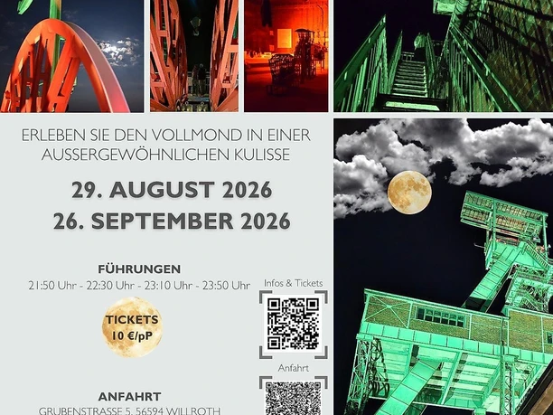 Save the date Vollmondführungen