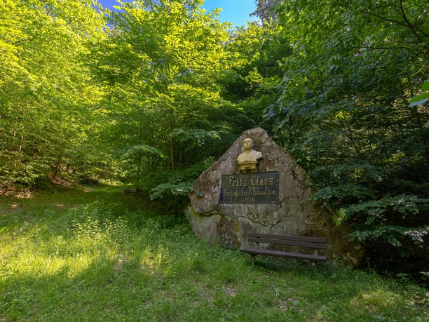 Fritz-Claus-Denkmal bei Leimen/Pfalz