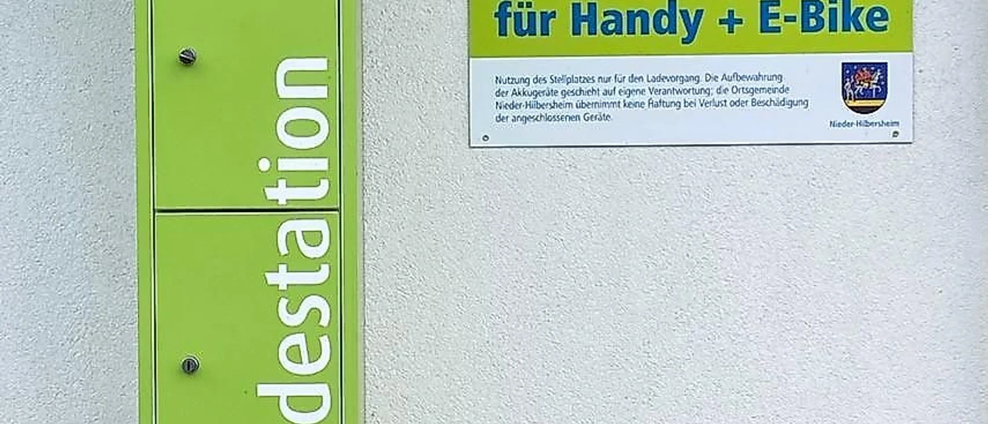 E-Bike-Ladestation Nieder-Hilbersheim