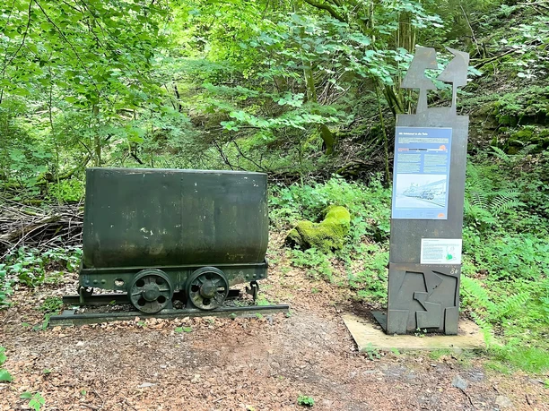 Station auf dem EisenZeitReiseWeg