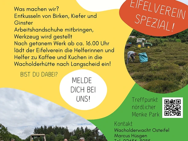 Plakat Natur Schutz treffen