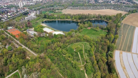 Monte Scherbelino Luftaufnahme
