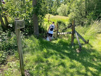 Barfußpfad durch die Salzböde in Bad Endbach