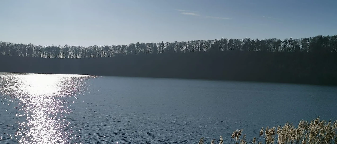 Pulvermaar im Winter