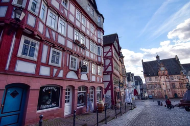 Außenansicht Gastronomie Oberstadt Marburg