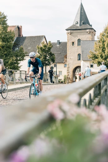 Rennradfahren an der Nahe