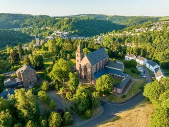 Luftaufnahme Stiftskirche Kyllburg