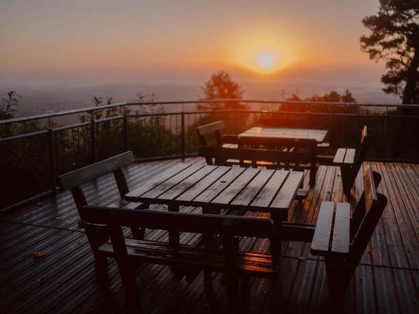 Sonnenaufgang auf der Ringelsberghütte