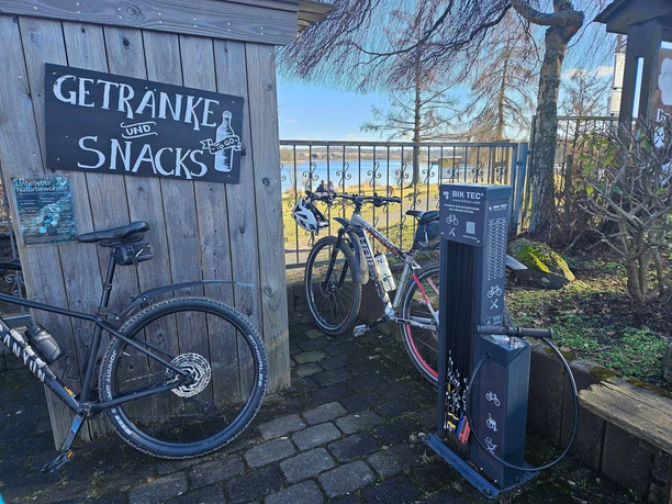 Reparaturstation am Dreifelder Weiher