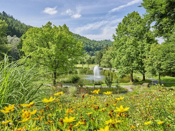 Kurpark im Herbst
