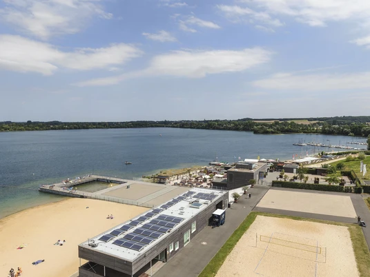 Badebereich im Seepark Zülpich