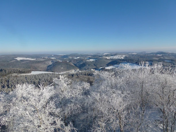 Winteraussicht an der Hohen Acht