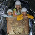 Spaß im Besucherbergwerk
