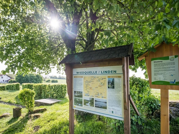 Wiedquelle Infotafel
