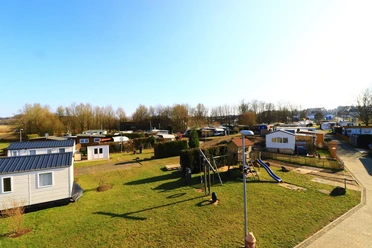 Der Campingplatz mit seinen Häusern